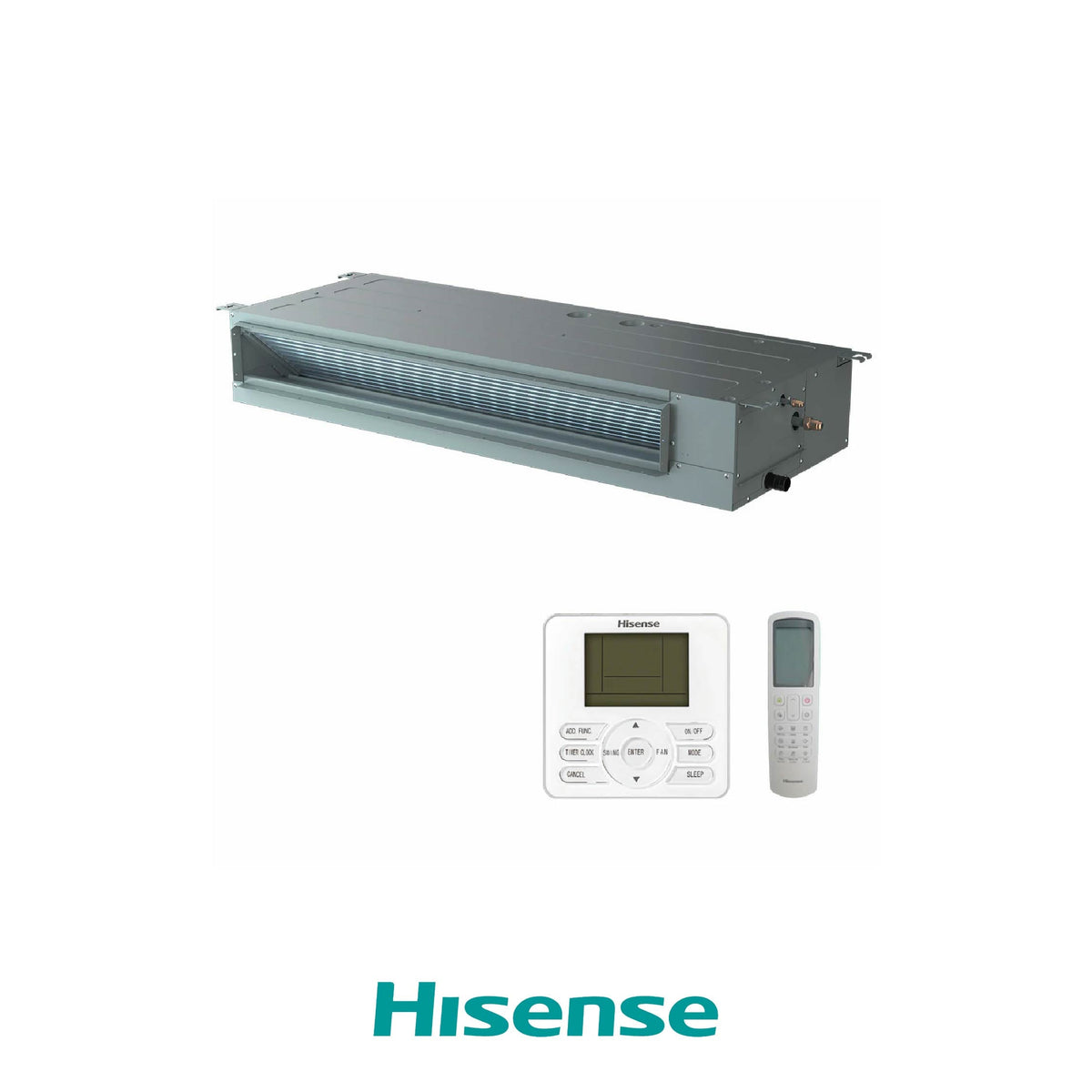HISENSE UNITA' INTERNA CANALIZZATA 9000 BTU ADT26UX4RBL8 R32 TURBO INVERTER A++