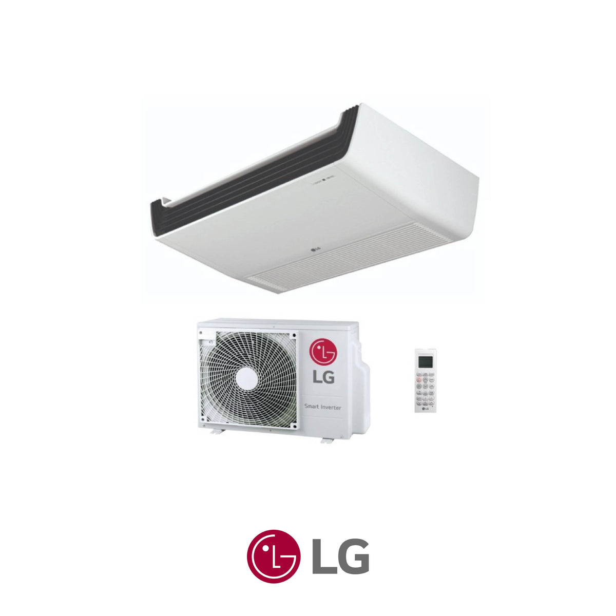 LG CLIMATIZZATORE MONOSPLIT SOFFITTO 24000 BTU UV24F.N10 INVERTER R32 A++