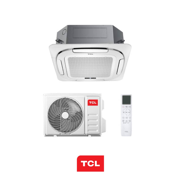TCL CONDIZIONATORE CASSETTA A 4 VIE SERIE S COMPACT 18000 BTU 60x60 MIN18SS3 R32 INVERTER WI-FI A++\A+