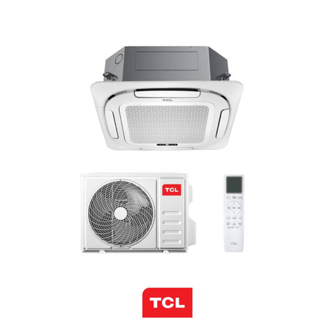 TCL CONDIZIONATORE CASSETTA A 4 VIE SERIE S STANDARD 55000 BTU 90x90 MN55SS1 R32 INVERTER WI-FI A++\A+